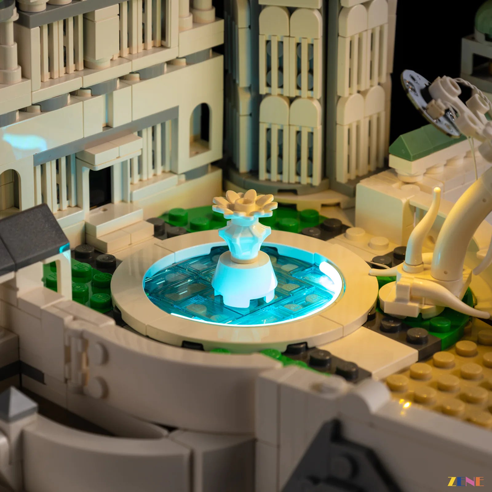 zene bricks ZENE Bricks Light Kit for LEGO Minas Tirith The Lord of the Rings #11377