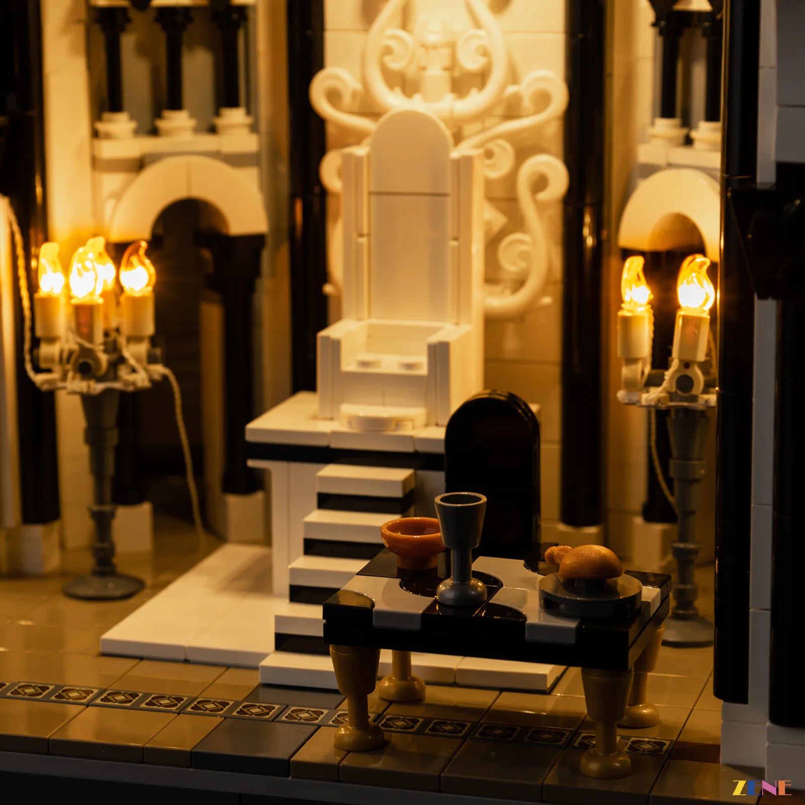 zene bricks ZENE Bricks Light Kit for LEGO Minas Tirith The Lord of the Rings #11377