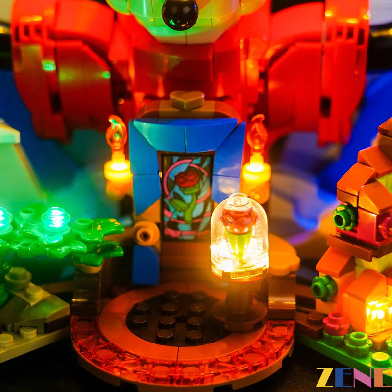 zene bricks Light Kit for LEGO Ideas Magic of Disney #21352