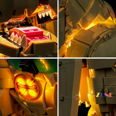 golden retriever portrait illumination kit - ZENE Bricks Light Kit for LEGO® Golden Retriever Puppy #11384
