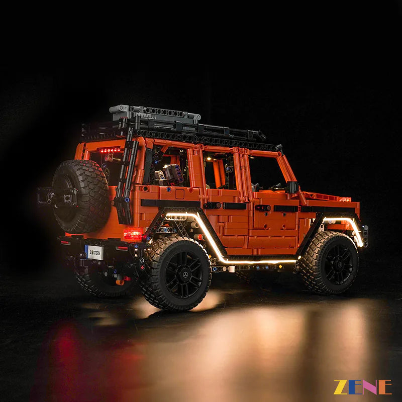 zene bricks Light Kit for Mercedes-Benz G 500 #42177 PROFESSIONAL Line LEGO