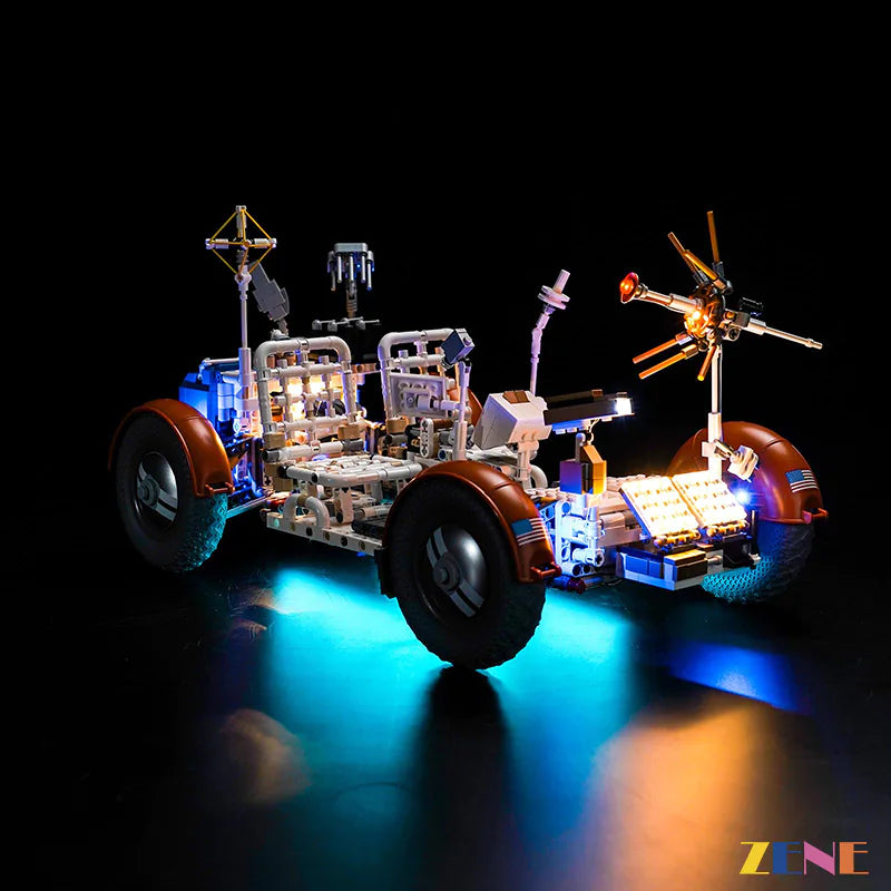 zene bricks Light Kit for LEGO NASA Apollo Lunar Roving Vehicle - LRV #42182