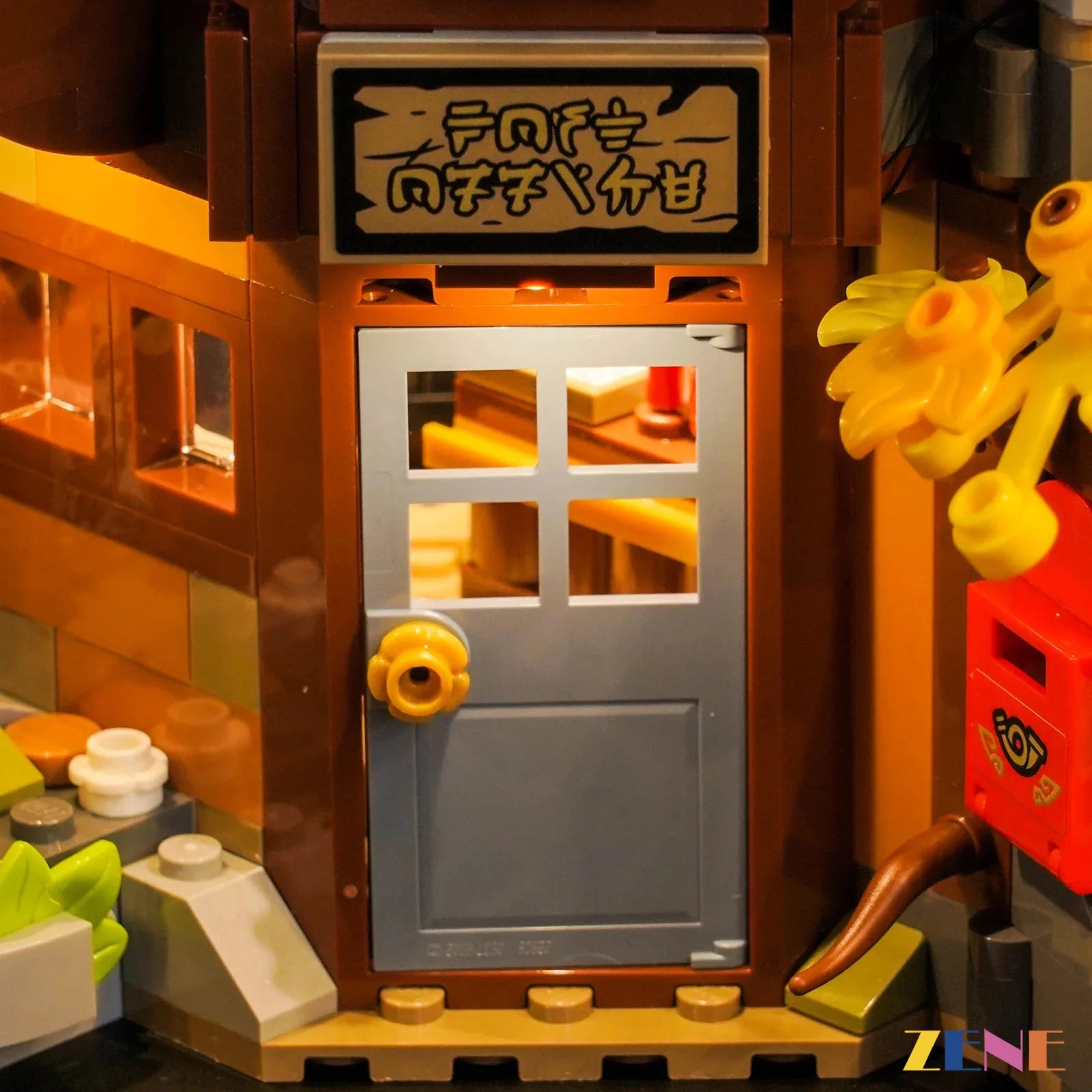 hidden wire city lighting design - ZENE Bricks Light Kit for LEGO® NINJAGO The Old Town 15th Anniversary #71861