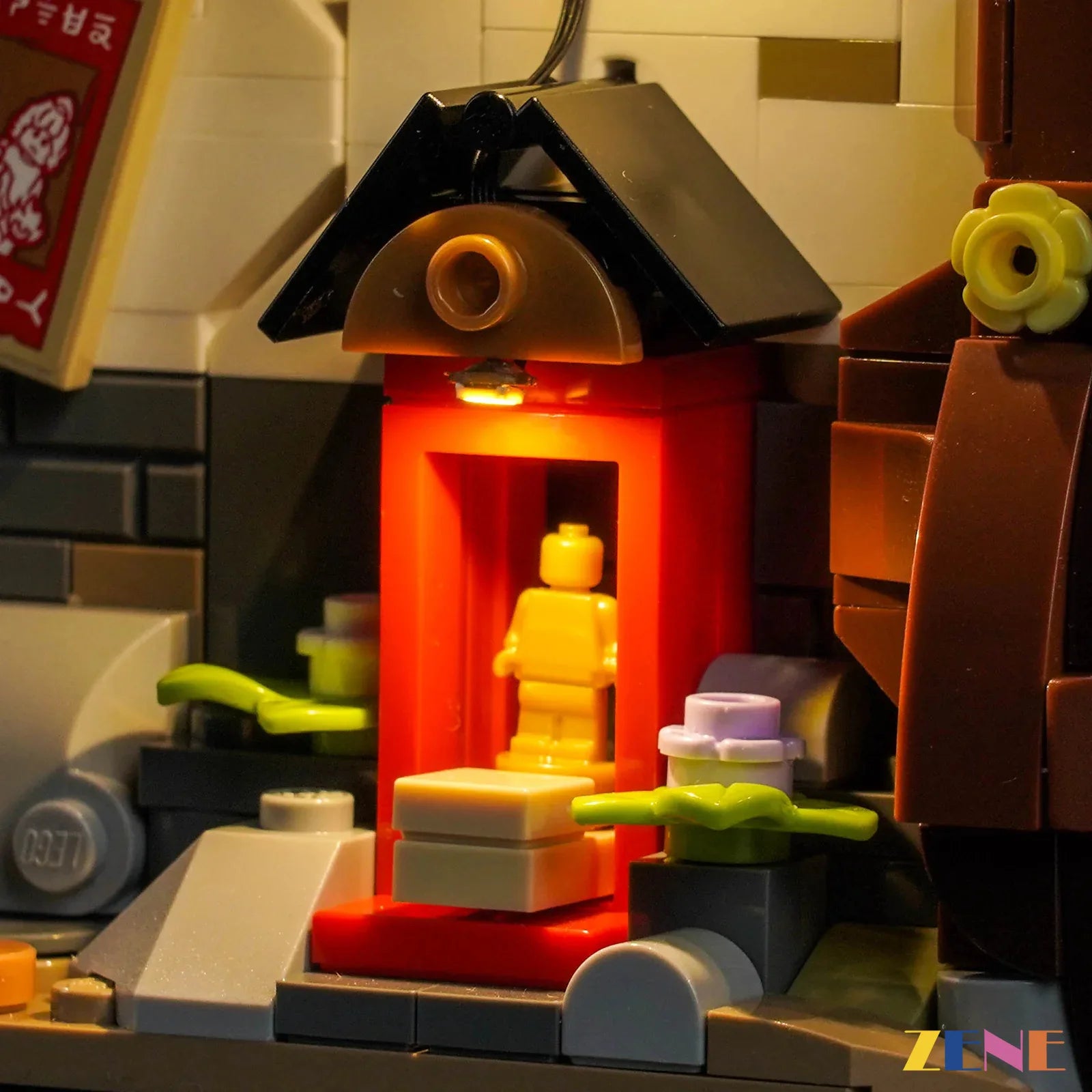 premium anniversary set illumination kit - ZENE Bricks Light Kit for LEGO® NINJAGO The Old Town 15th Anniversary #71861