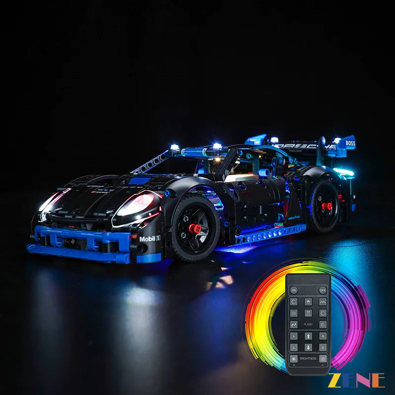 Light Kit for LEGO Porsche GT4 e Performance Race Car 42176