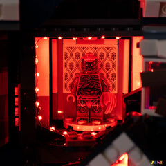 jagged rift red accent lights - ZENE Bricks Light Kit for LEGO® Stranger Things The Creel House #11370 Ver.2