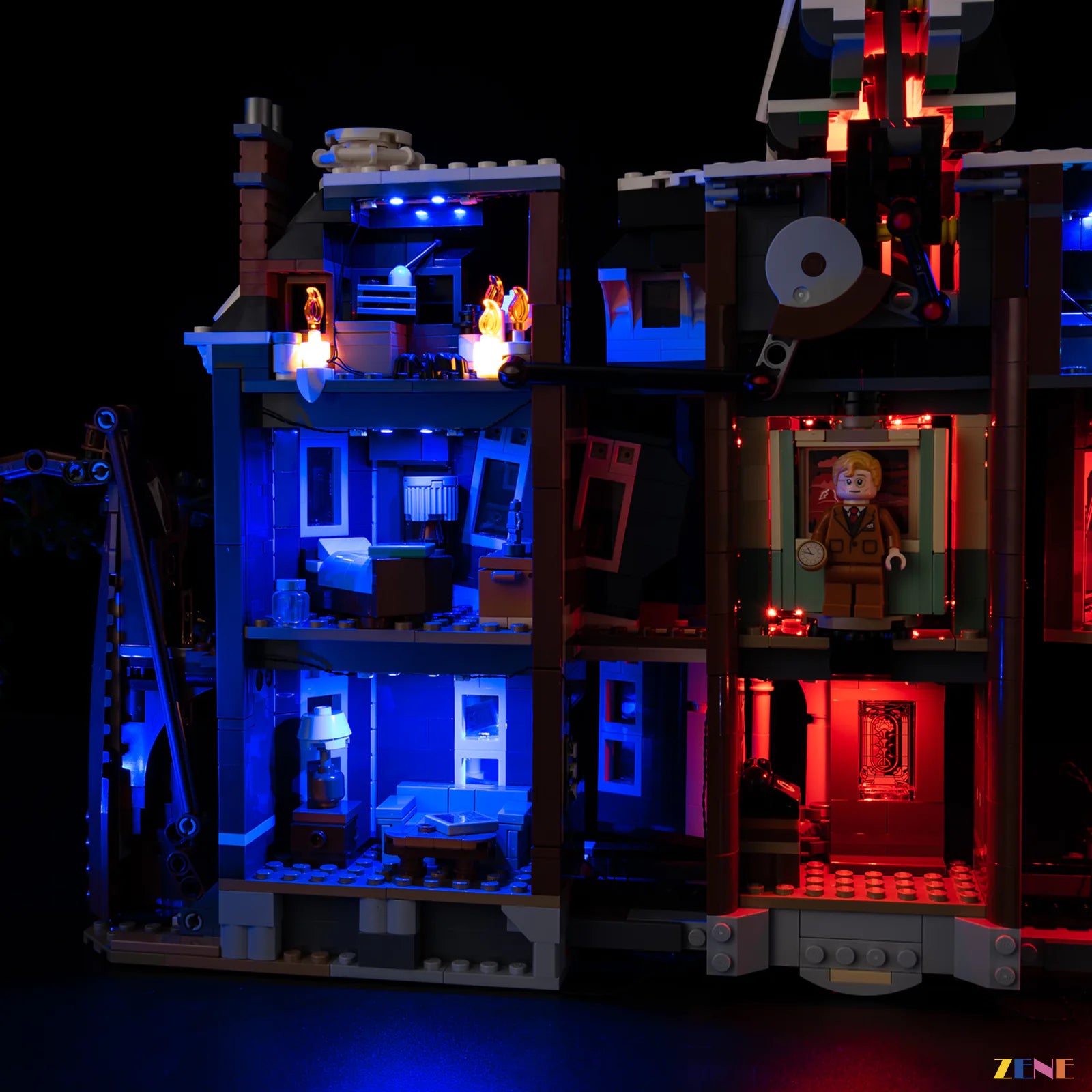 Stranger Things collection illumination kit - ZENE Bricks Light Kit for LEGO® Stranger Things The Creel House #11370 Ver.2