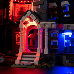 ultra thin hidden wire lighting - ZENE Bricks Light Kit for LEGO® Stranger Things The Creel House #11370 Ver.2