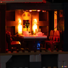 split house horror display lighting - ZENE Bricks Light Kit for LEGO® Stranger Things The Creel House #11370 Ver.2