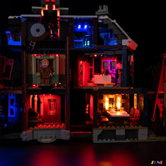 ominous attic cold blue lights - ZENE Bricks Light Kit for LEGO® Stranger Things The Creel House #11370 Ver.2