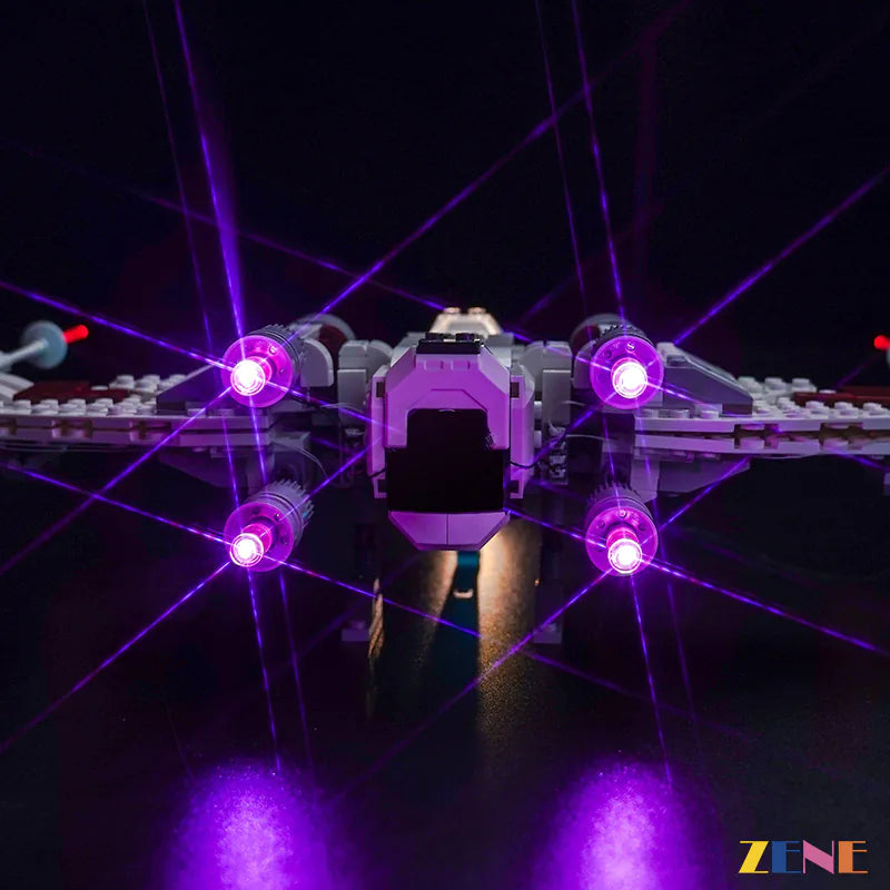zene bricks Light Kit for LEGO TIE Fighter & X-Wing Mash-up #75393
