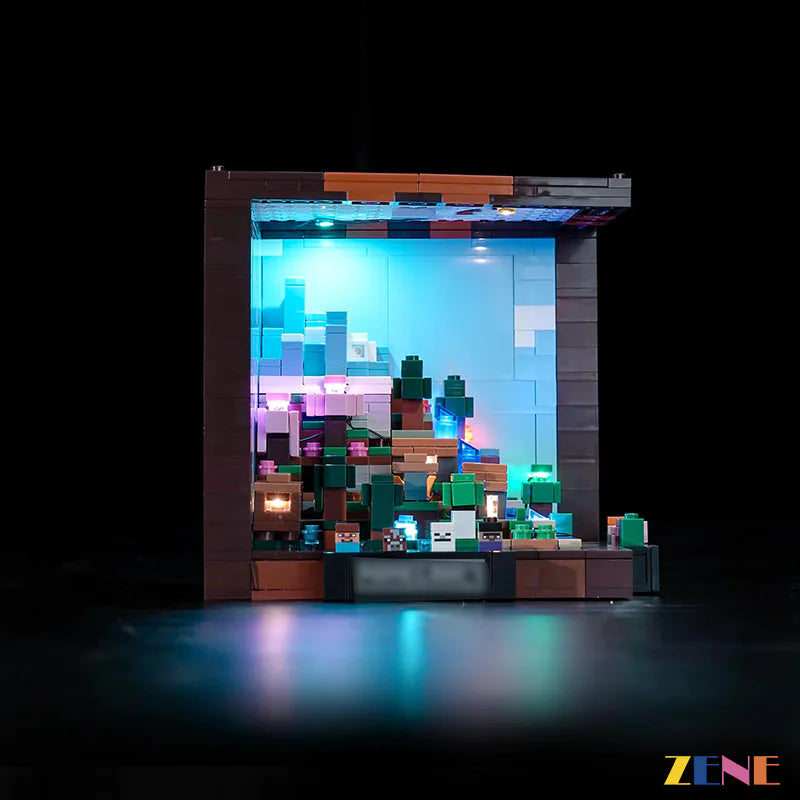 zene bricks Light Kit for The Crafting Table LEGO #21265