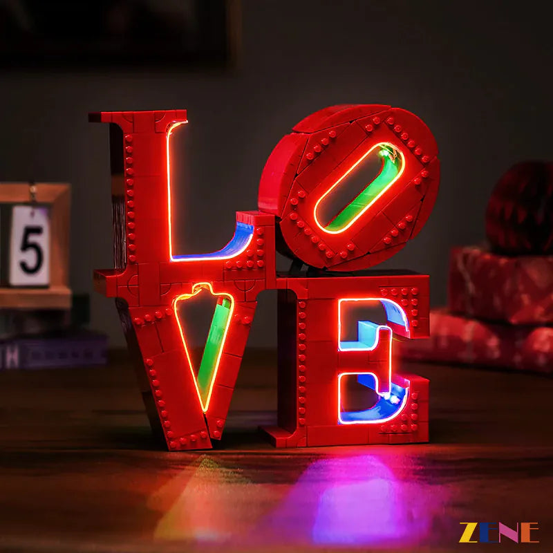 zene bricks Light Kit for LEGO LOVE #31214
