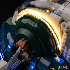 Light Kit for LEGO Jango Fett's Firespray-Class Starship #75409 (Ver.2)