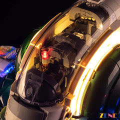 Light Kit for LEGO Jango Fett's Firespray-Class Starship #75409 (Ver.2)