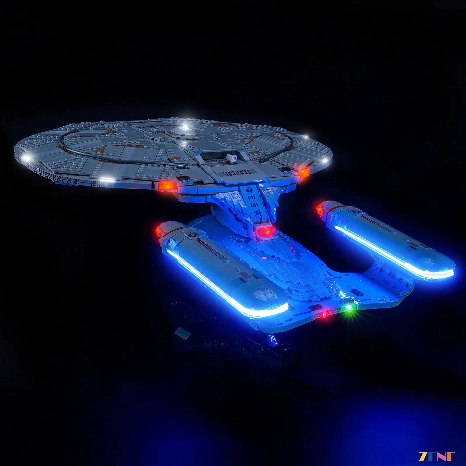 zene bricks Light Kit for Star Trek USS Enterprise NCC-1701-D #10356
