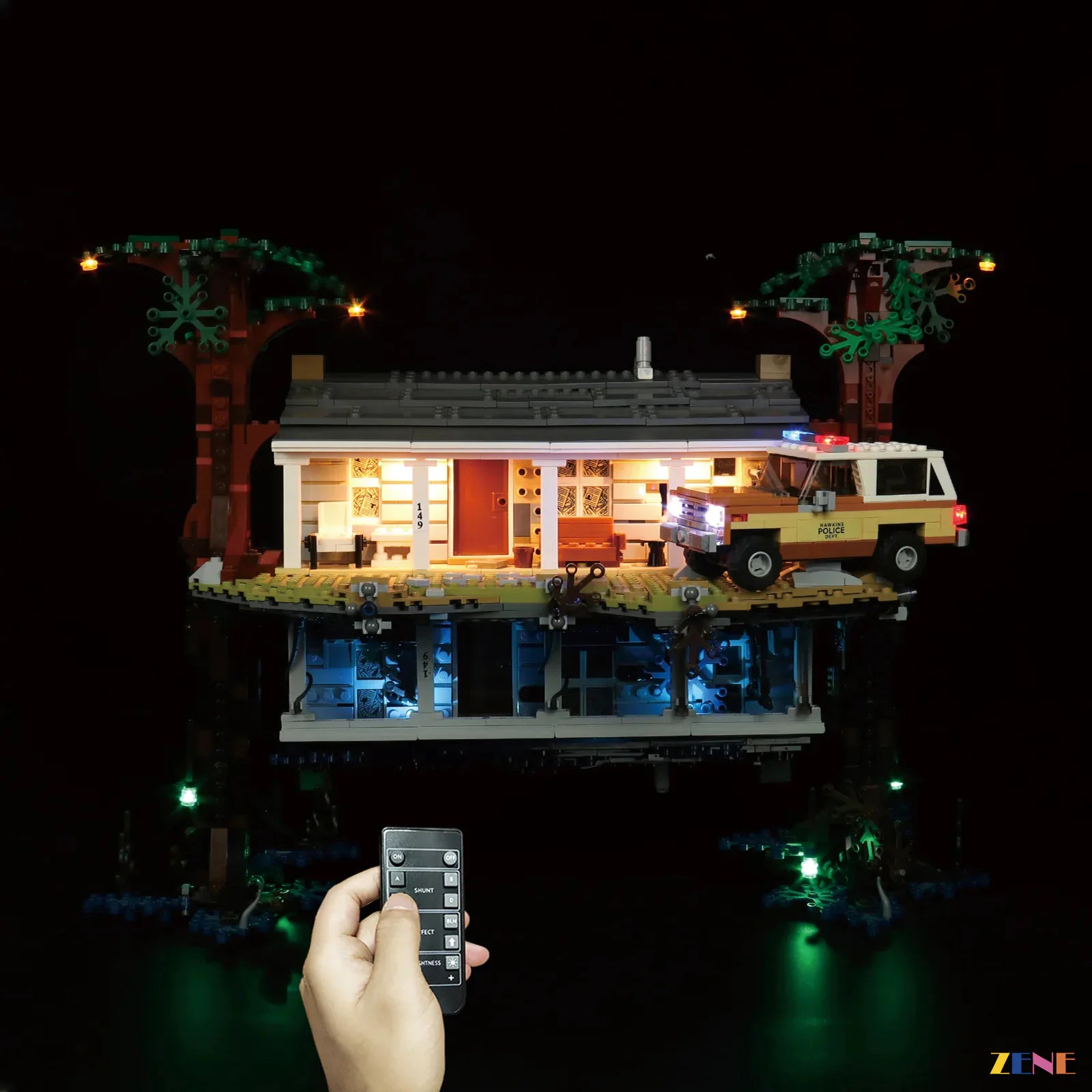 zene bricks Light Kit for Stranger Things: The Creel House #11370