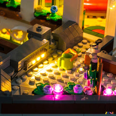 architectural facade point source LEDs - ZENE Bricks Light Kit for LEGO® Shopping Street #11371
