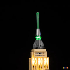JFK approach city light effect - ZENE Bricks Light Kit for LEGO® New York City #21028