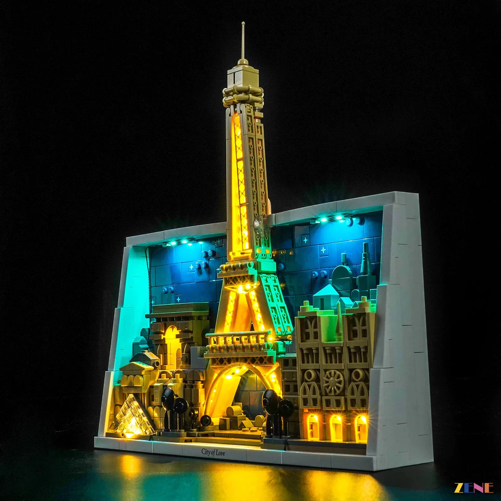 zene bricks Light Kit for Paris – City of Love #21064