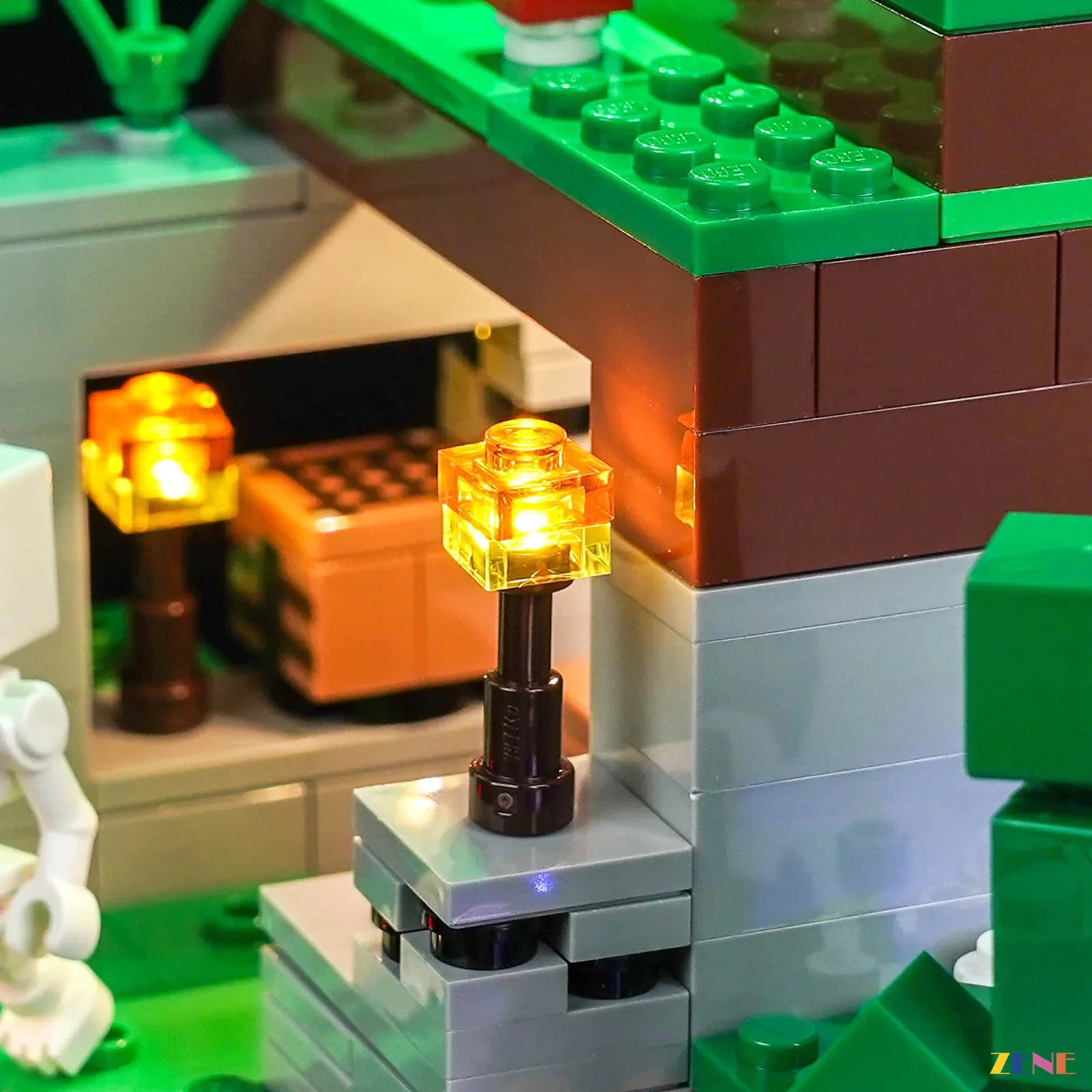 seasonal diorama centerpiece lighting upgrade - ZENE Bricks Light Kit for LEGO® First Night Adventure #21593