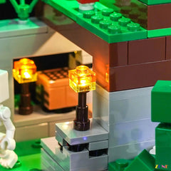 seasonal diorama centerpiece lighting upgrade - ZENE Bricks Light Kit for LEGO® First Night Adventure #21593
