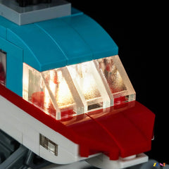 Creator truck display illumination kit - ZENE Bricks Light Kit for LEGO® Flatbed Truck with Helicopter #31146
