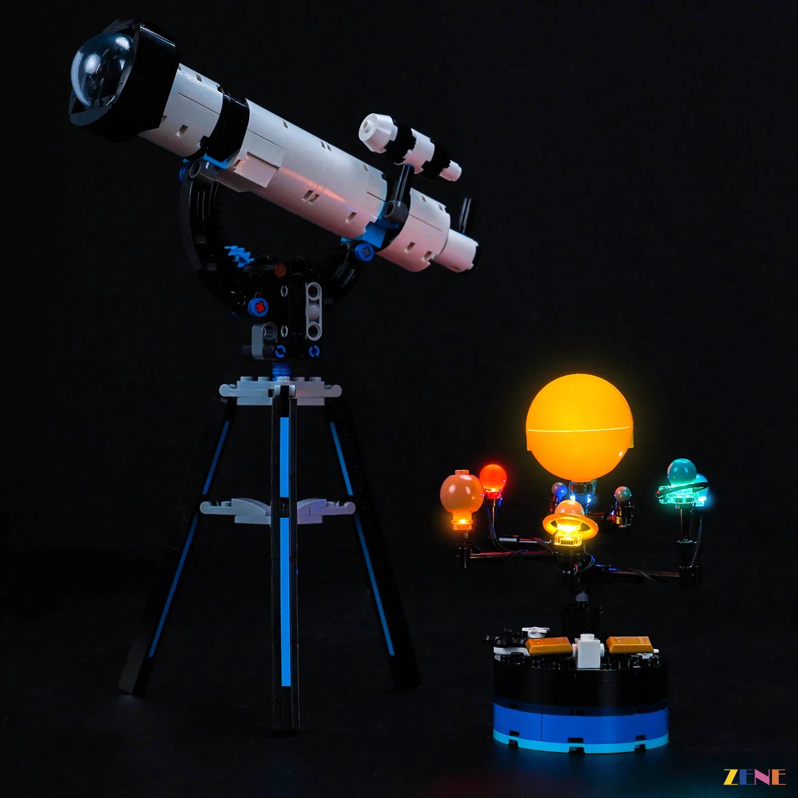 zene bricks LEGO Space Exploration Telescope Light Kit for #31378