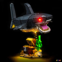 LEGO Fierce Shark with a Treasure Chest Light Kit for #31381