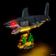 LEGO Fierce Shark with a Treasure Chest Light Kit for #31381