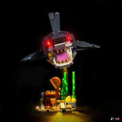 LEGO Fierce Shark with a Treasure Chest Light Kit for #31381
