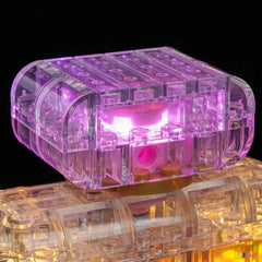secret garden moonlight display glow - ZENE Bricks Light Kit for LEGO® Floral Decor Perfume Bottle #31383