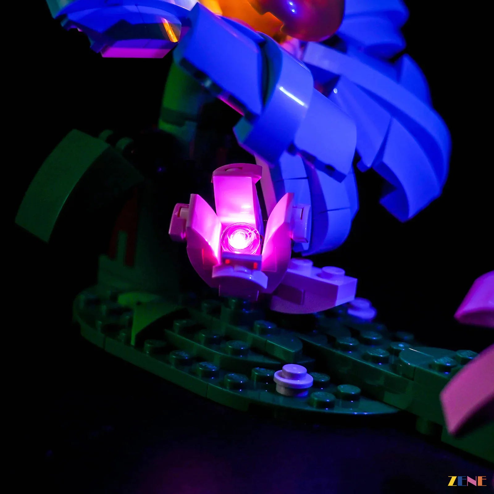 zene bricks Light Kit for Wild Animals: Colorful Hummingbird #31384