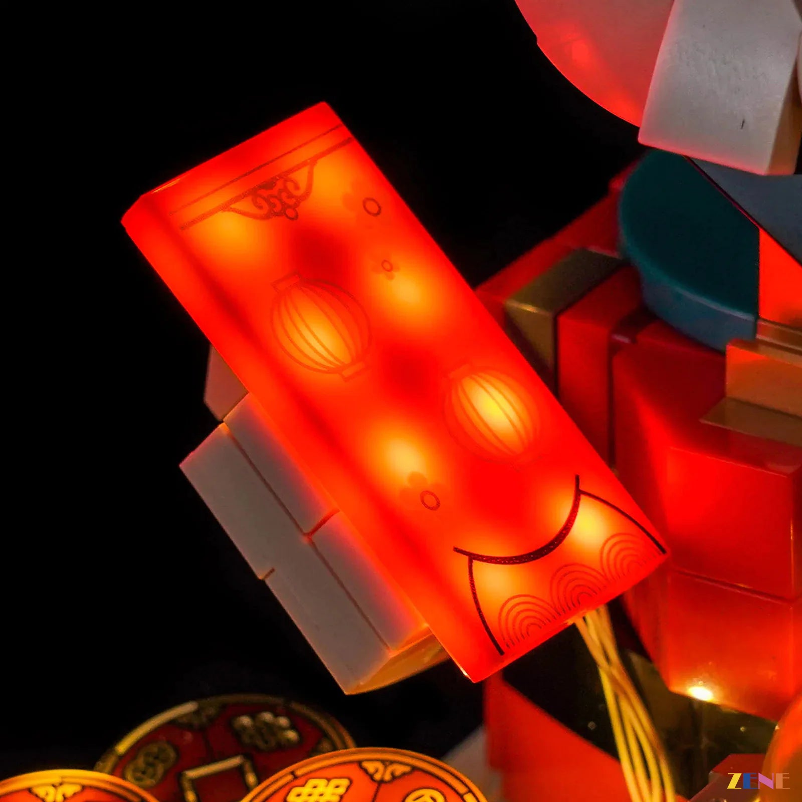 zene bricks LEGO Fortune Master Light Kit for #40864