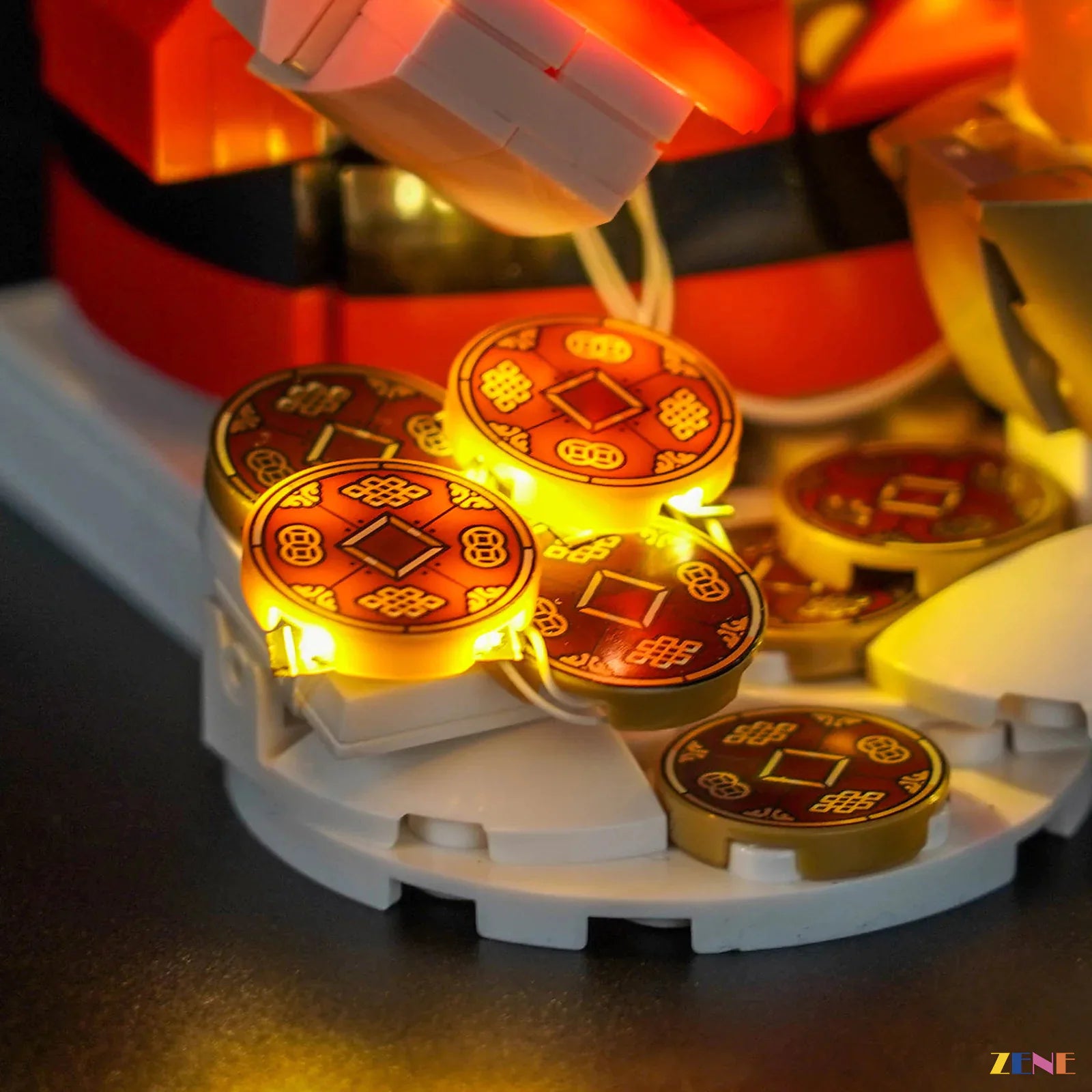 zene bricks LEGO Fortune Master Light Kit for #40864