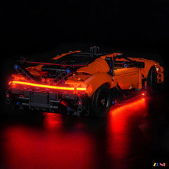 LEGO® Bugatti Chiron Pur Sport Hypercar Light Kit for #42222