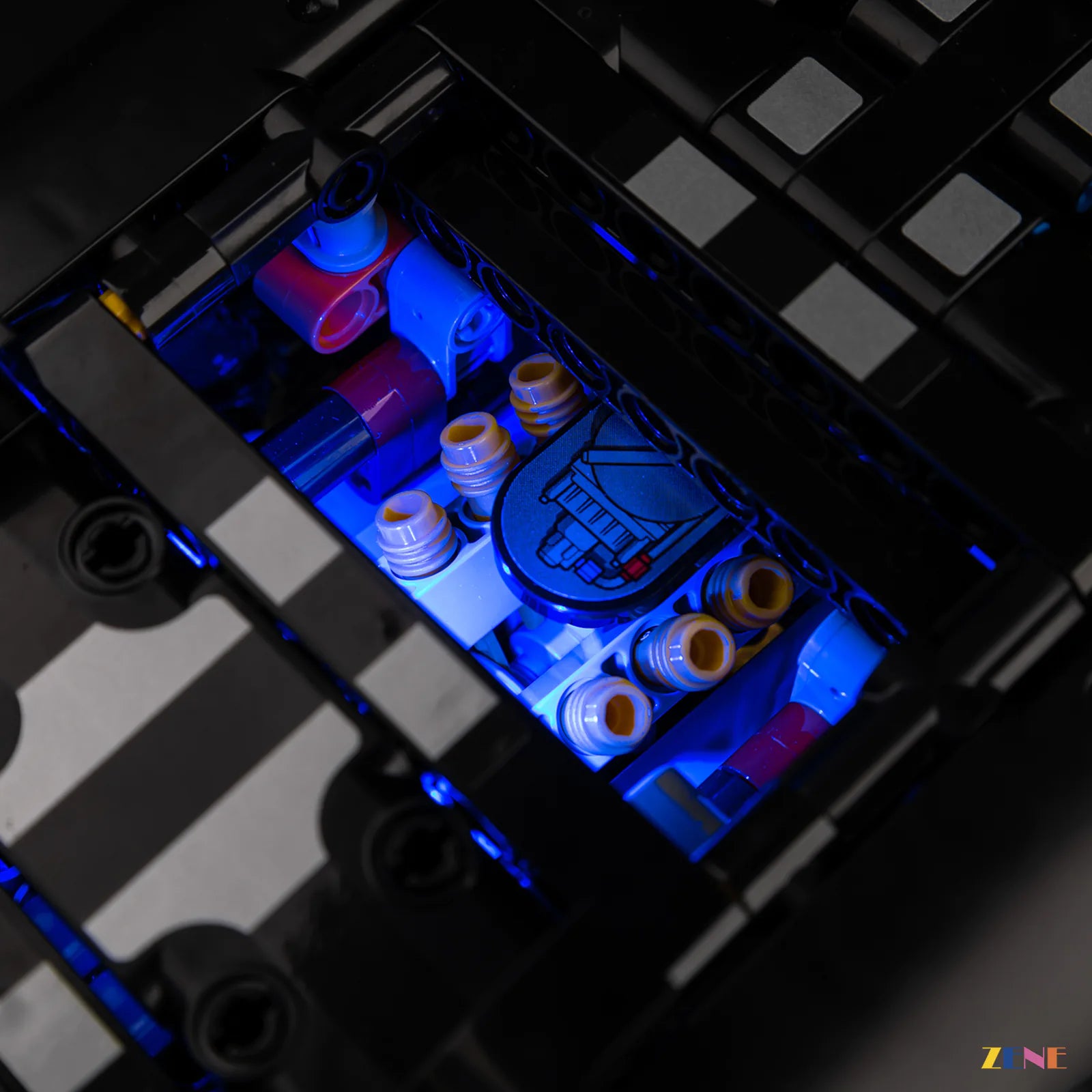 zene bricks LEGO 1966 Ford GT40 MKII Race Car Light Kit for #42223