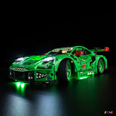 high intensity motorsport lighting kit - ZENE Bricks Light Kit for LEGO® Porsche 911 GT3 R REXY AO Racing Car #42224