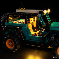 display shelf SUV night illumination - ZENE Bricks Light Kit for LEGO® Jeep Wrangler Rubicon SUV #42227