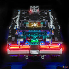 black body night display stance - ZENE Bricks Light Kit for LEGO® Fast and Furious Dodge Charger R/T Car #42231