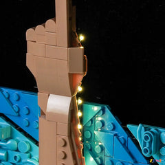 Argentina jersey display lighting effect - ZENE Bricks Light Kit for LEGO® Lionel Messi Celebration #43018