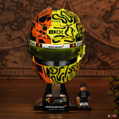 ZENE Bricks Light Kit for LEGO McLaren Mastercard F1 Lando Norris Helmet #43023