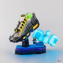 fluorescent skeleton internal illumination - ZENE Bricks Light Kit for LEGO® Nike Air Max 95 #43025 Version2