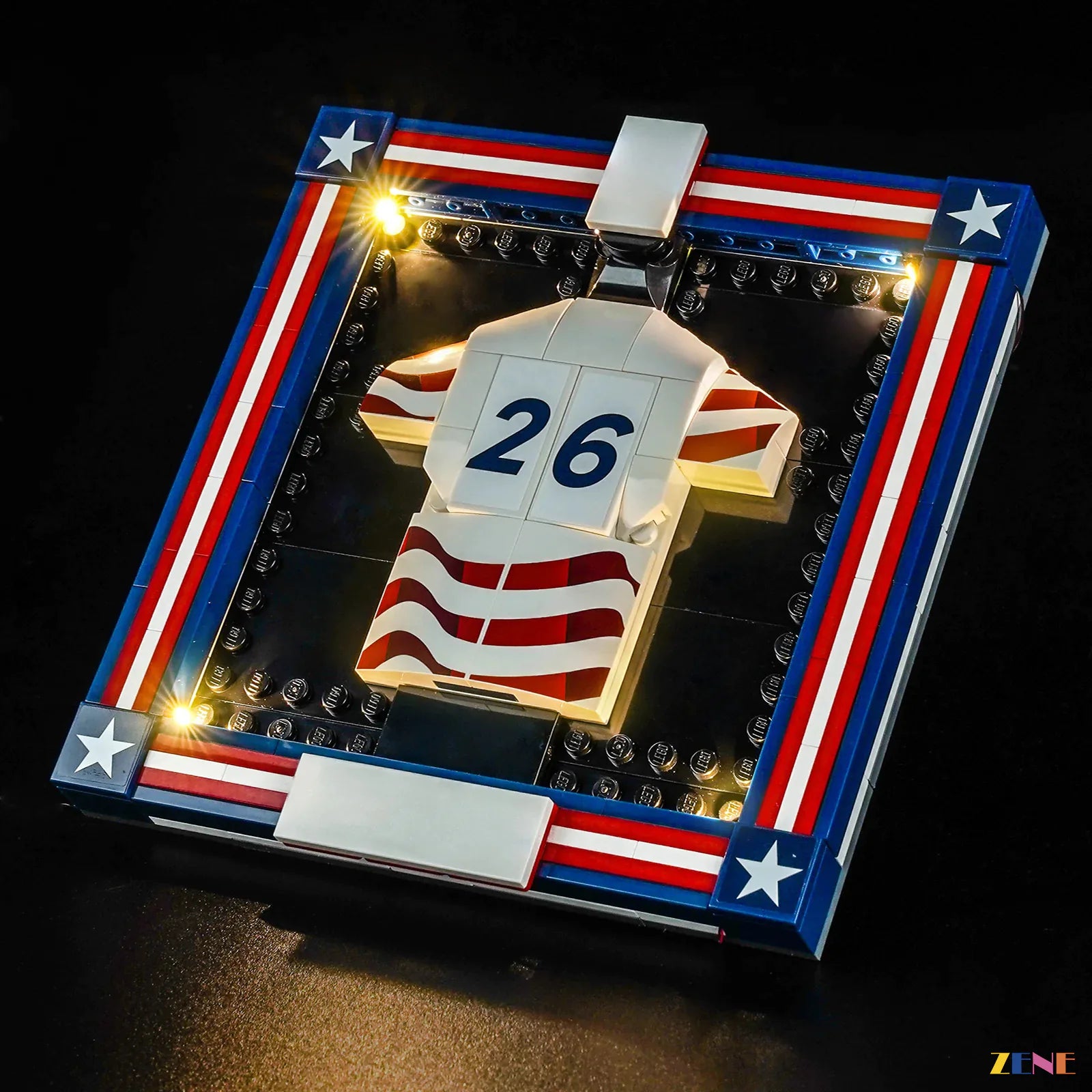 zene bricks Light Kit for 2026 U.S. Soccer National Team Jersey #43033