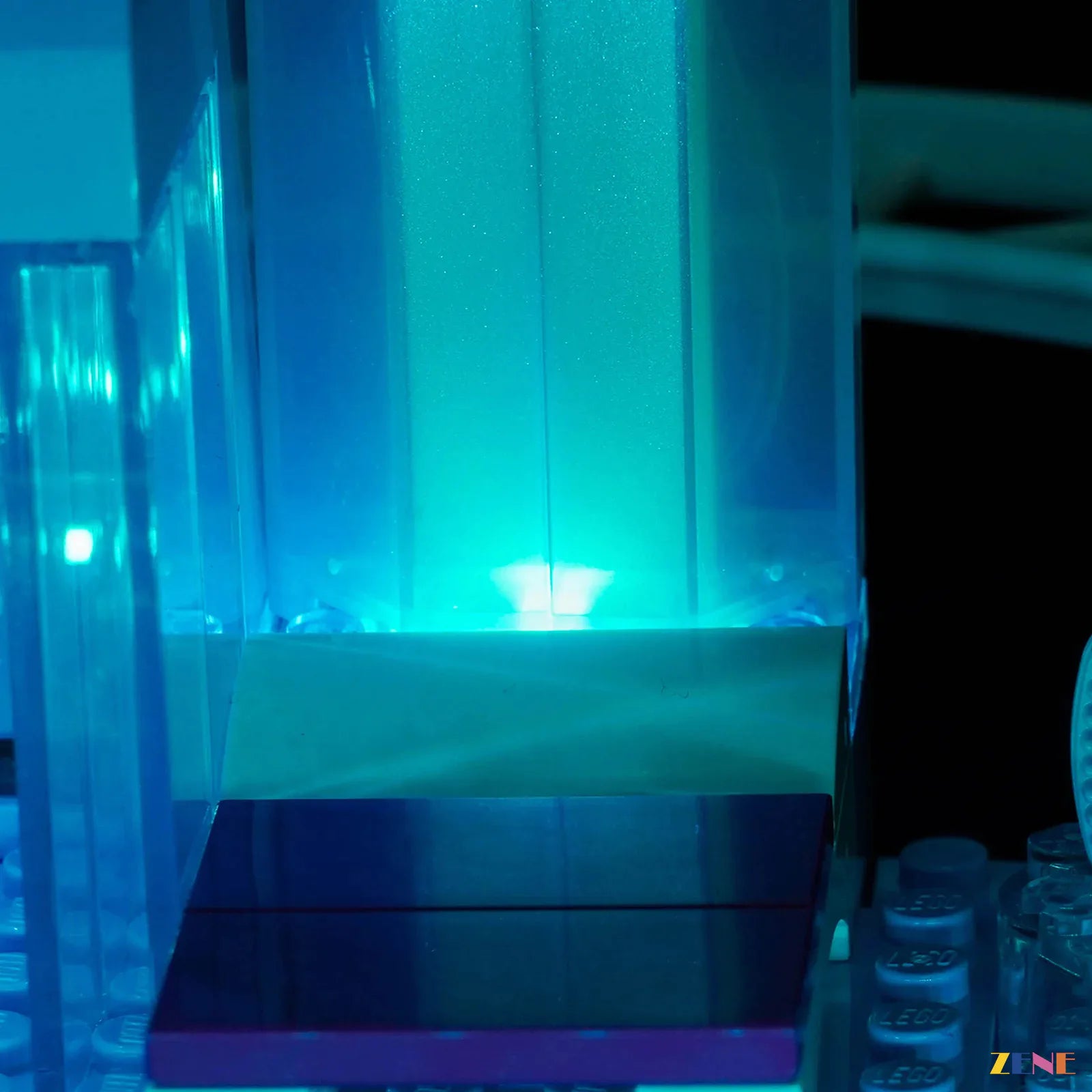 sparkling frozen tower light effect - ZENE Bricks Light Kit for LEGO® Elsa's Ice Castle and Snow Ride Adventure #43281