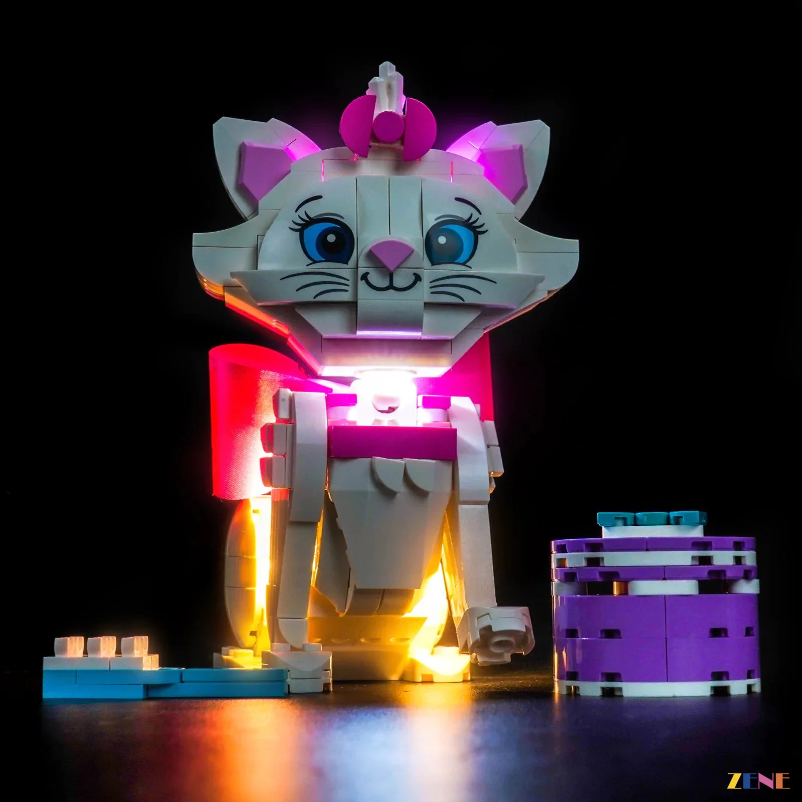 zene bricks LEGO The Aristocats Adorable Marie Light Kit for #43286