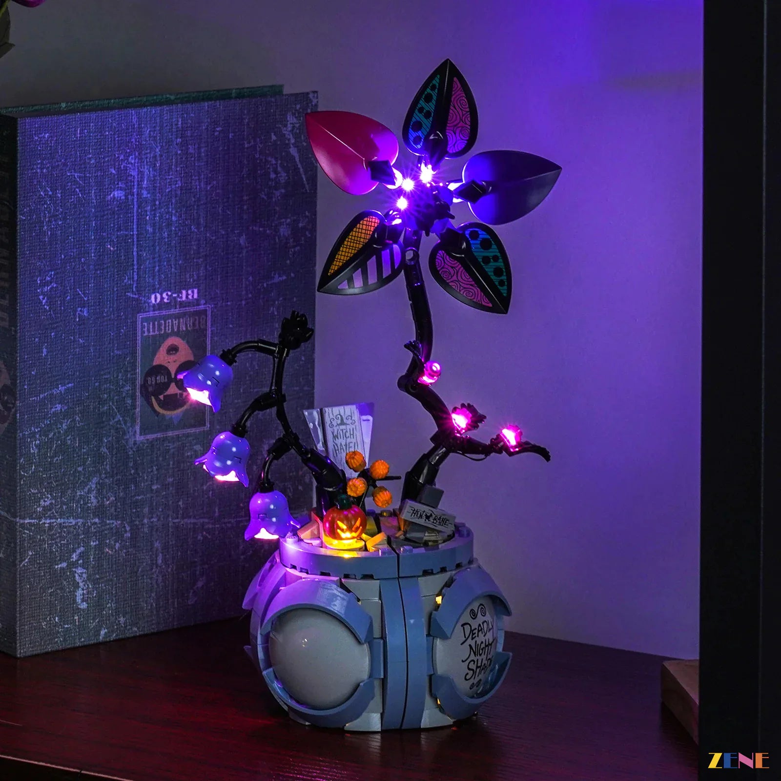 zene bricks Light Kit for Sally's Flowerpot #43288