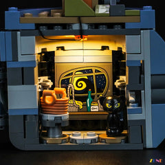 warm everyday moment display lighting - ZENE Bricks Light Kit for LEGO® Sally's Flowerpot #43288
