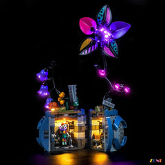 quiet superhero life lighting scene - ZENE Bricks Light Kit for LEGO® Sally's Flowerpot #43288