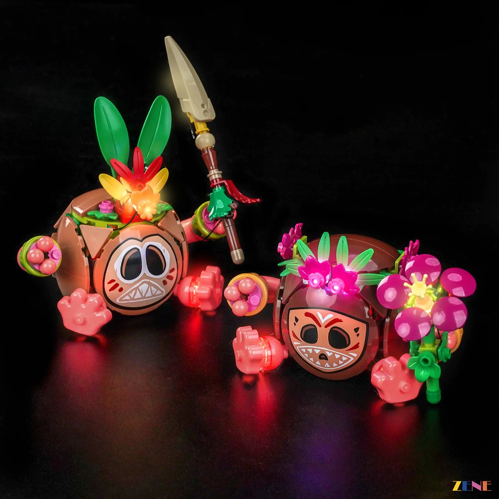 zene bricks Light Kit for Kakamora #43293